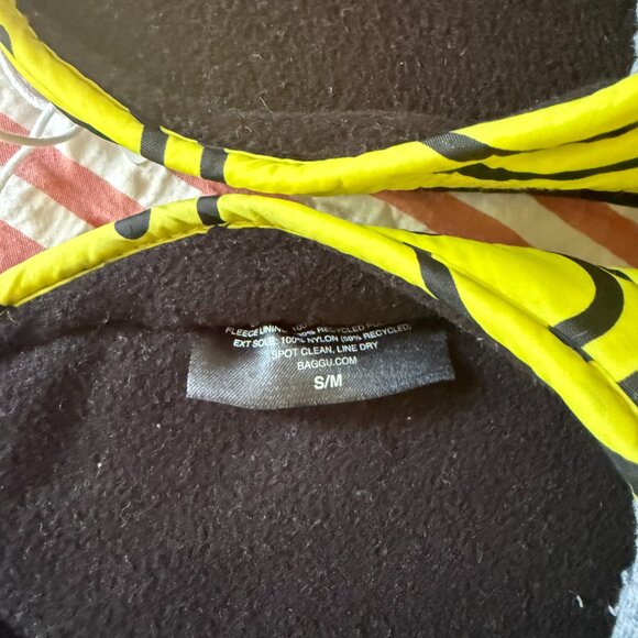 NWT Baggu Puffy Slippers | S/M (US W 5-7) | Happy Yellow - Picture 3 of 7